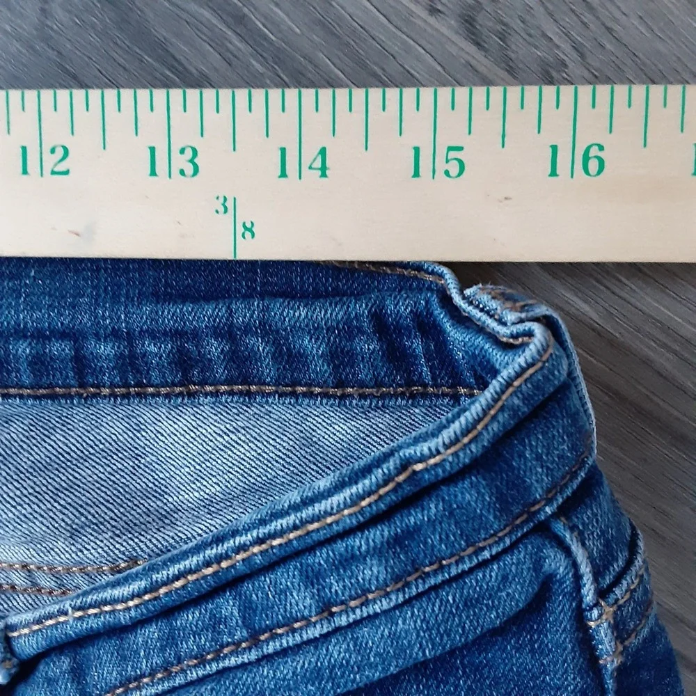 Levis 529 Curvy Bootcut Jeans Womens Medium Wash Blue Denim Pants Sz 16 - Picture 3 of 15